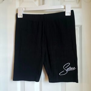 Vintage Women's Selena Quintanilla Black Bike Shorts